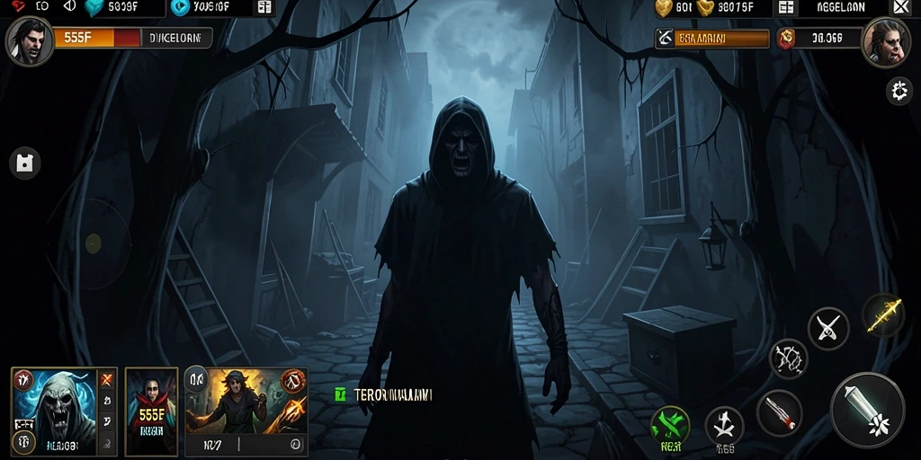 Gameplay menegangkan dalam suasana Horror yang mencekam.