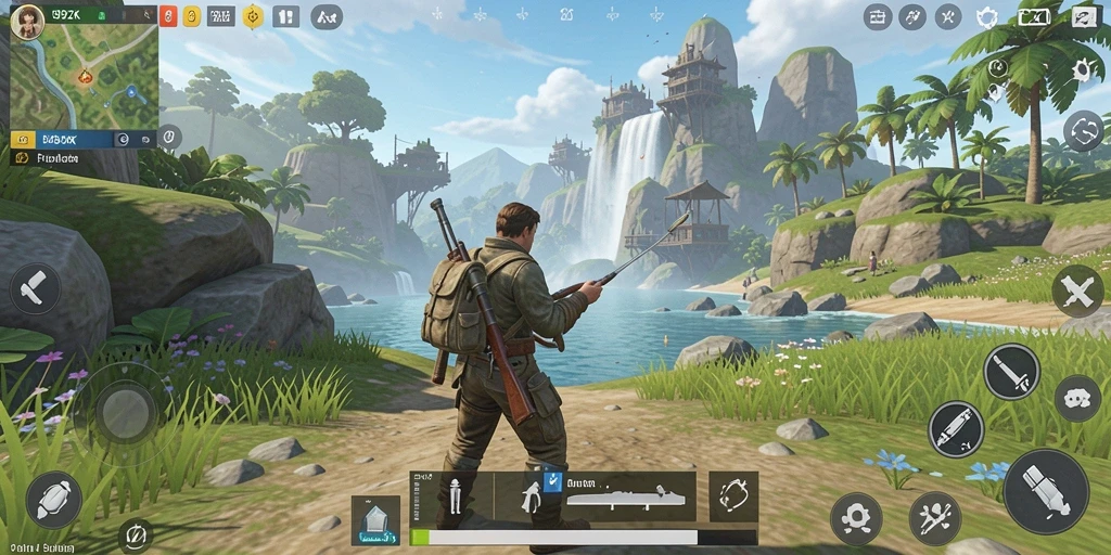 Tangkapan layar gameplay Open World yang mendebarkan di 99ZK.