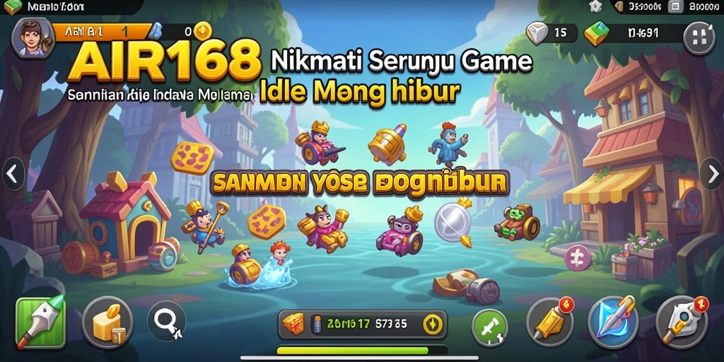 Tampilan seru gameplay AIR168 yang membuat ketagihan.