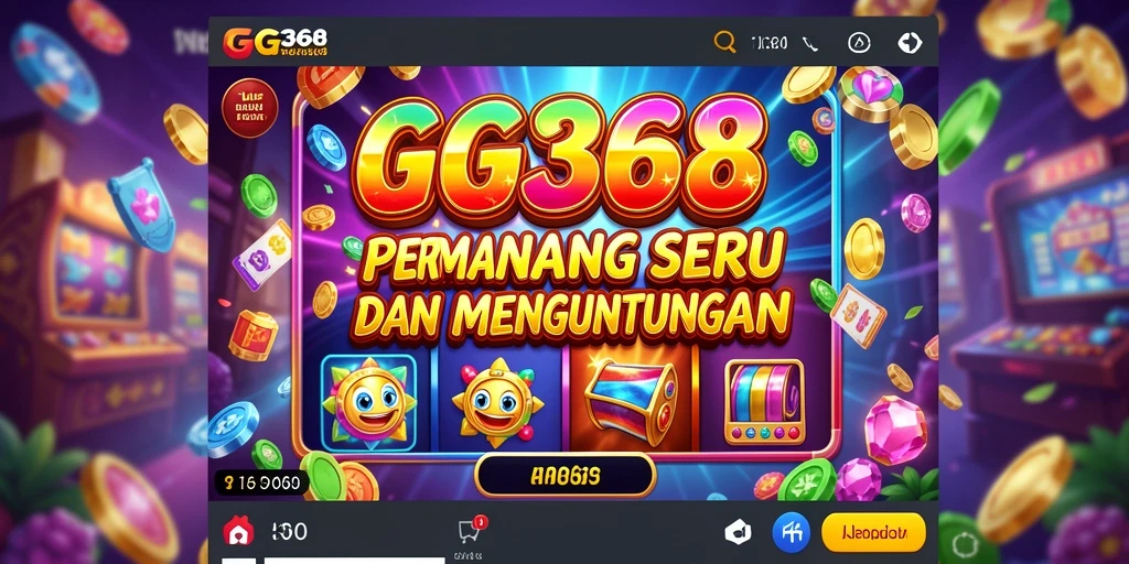 Tampilan menarik dan seru saat bermain game Slot GG368.