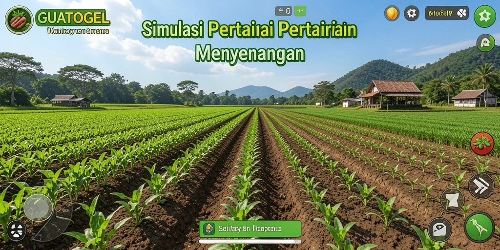 Tampilan gameplay GUATOGEL yang menawan dan interaktif.