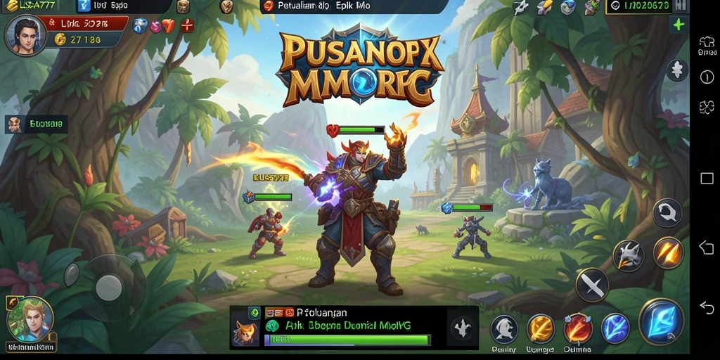Gameplay epik LUSA777 dengan grafis memukau di dunia MMORPG.