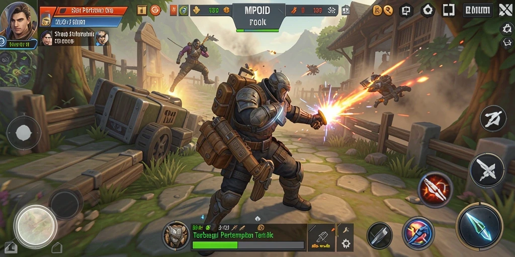 Tampilan gameplay MPOID yang memukau dan penuh strategi.