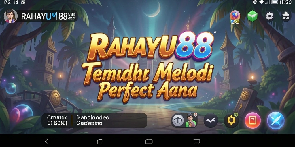 Tampilan gameplay RAHAYU88 dengan antarmuka yang interaktif.