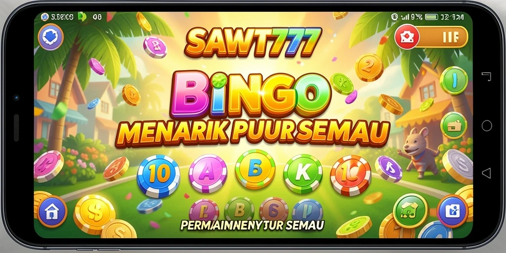 Tangkapan layar SAWIT777 menunjukkan suasana permainan Bingo yang seru.