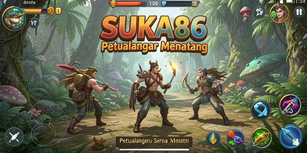 Gameplay menarik dalam petualangan seru di SUKA86.