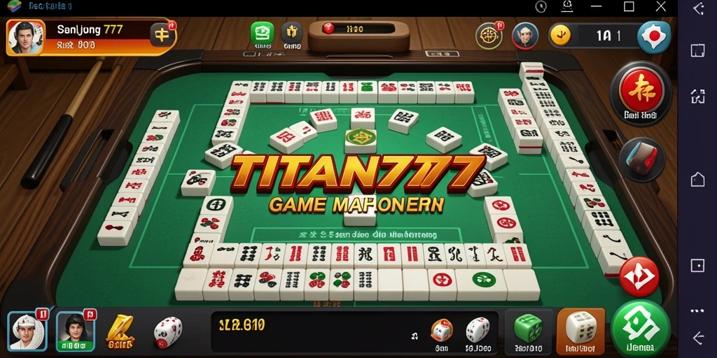 Tampilan gameplay seru dan visual Mahjong yang menarik.